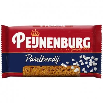 Peijnenburg Ontbijtkoek parelkandij per stuk